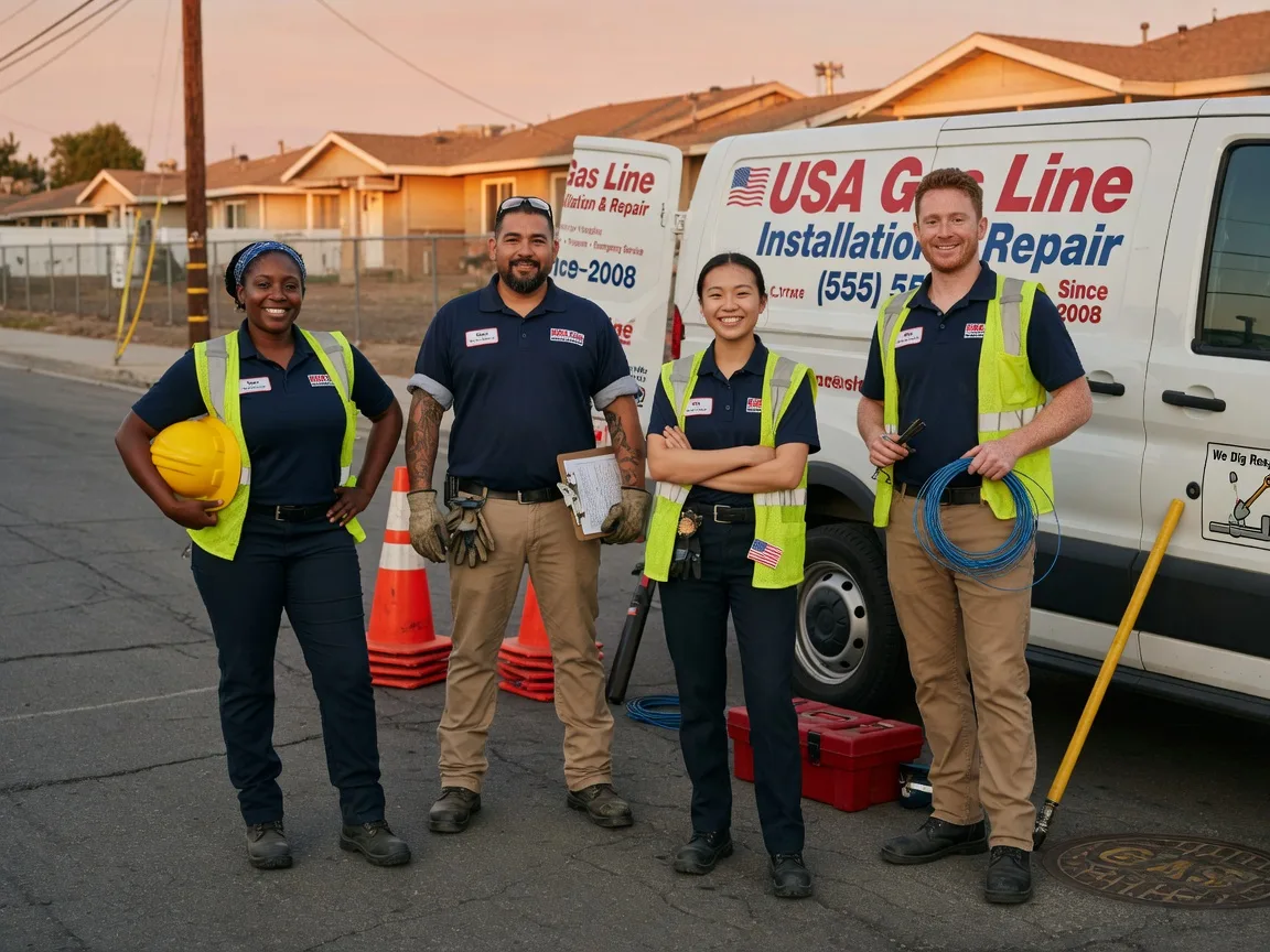 Gas Line Installation company in Monroe, NC